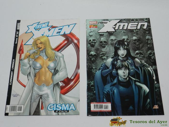  X-treme X-men N� 23. Y New X-men N� 27, Marvel Comics. 