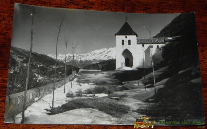 Antigua Foto Postal De Huesca, N.5, Ermita De Santa Elena, Ed. Sicilia.