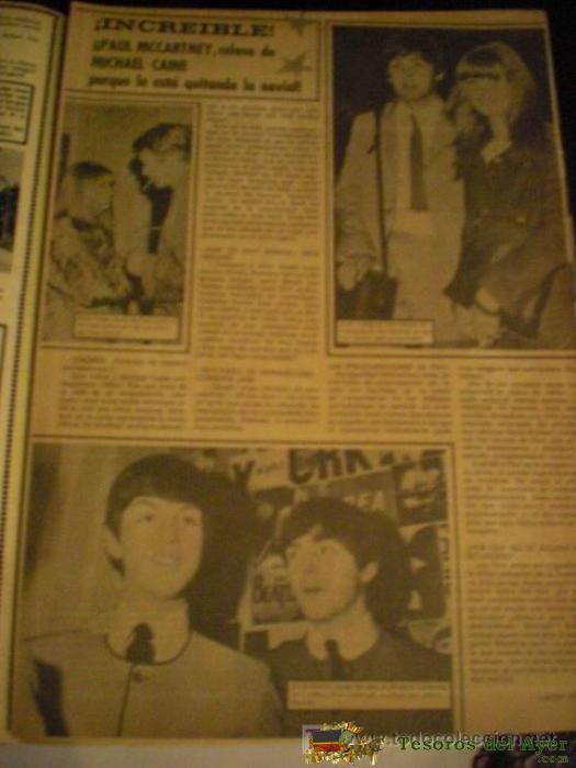 Revista Musical Fans N� 35 The Who Poster Lulu, Rolling Stones Roy Orbison, The Toys, Beatles, Mustang, 30 Pag.
