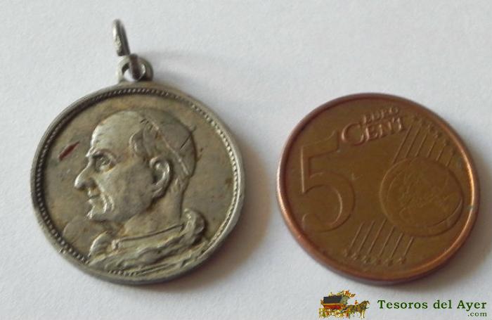Antigua Medalla Del Papa Pablo Vi, 1975, Mide 2,2 Cms. De Diametro, Tal Como Se Ve En Las Fotos Puestas.