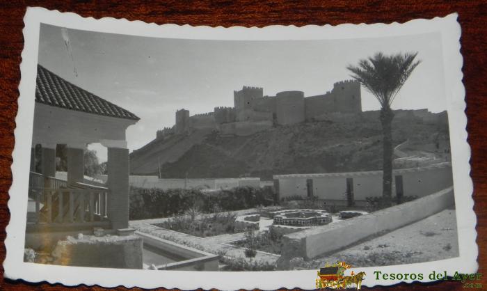 Antigua Foto Postal De Almeria, N. 402, La Alcazaba, Ed. Arribas, No Circulada.