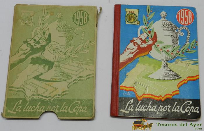 A Lucha Por La Copa 1958 - A�o Iii - Futbol - Ediciones Deportivas Dinamico-zaragoza - Muchas Fotografias - Mide 17 X 12,5 Cms.