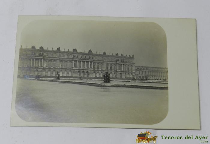 Antigua Foto Postal De Palacio De Versalles, Sin Circular, No Consta Marca Editorial.