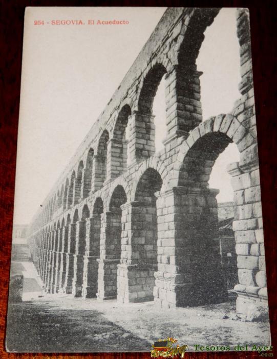 Segovia, Acueducto (joyas De Espa�a Num. 254), Ed. Almirall, Sin Circular, Thomas