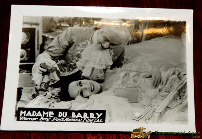 Madame Du Barry, Dolores Del Rio, Reginald Owen, Programa Original Estreno Teatro Principal 1934, Palencia, Direcci�n: William Dieterle. Producci�n: Warner Bros.