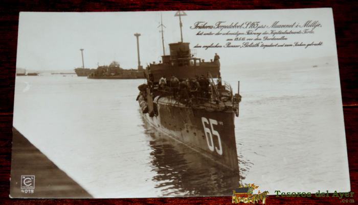 Marina De Guerra Alemana, Torpedoboot S. 165, Sin Circular