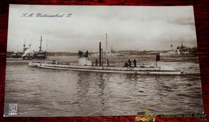 Marina De Guerra Alemana, Submarino S.m. Unterseeboot 12, Sin Circular