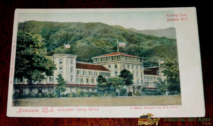 Postal De Jamaica, Constant Spring Hotel, Sin Circular