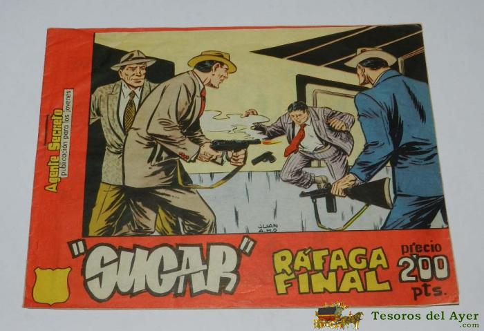 Sugar Agente Secreto - Ed. Bernabeu, 1964 - Original N� 15.