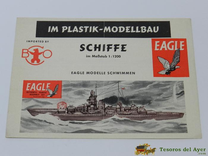 Catalogo Eagle - Modelle, Barcos, Ships, Mide 21 X 14,5 Cms.