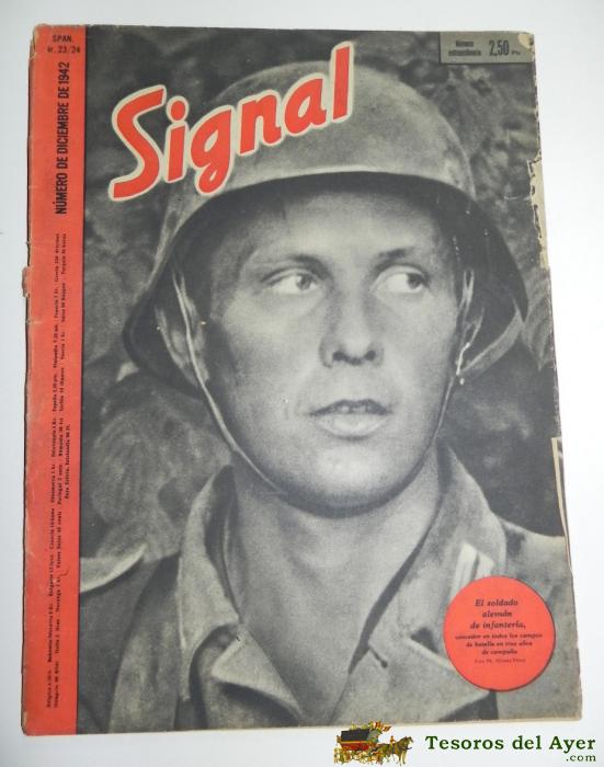 Revista Signal 1942, Sp N� 23 / 24, Lleva El Poster Central