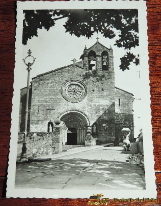 Antigua Foto Postal De Betanzos - N. 21 - Iglesia De Santa Maria - Ed. Arribas - No Circulada.