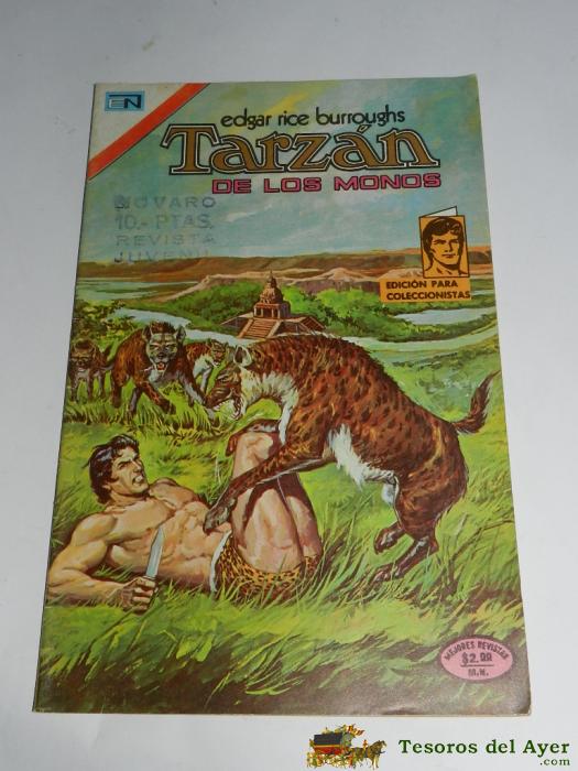 Edgar Rice Burroughs Tarzan De Los Monos N� 400, A�o 1974, Ed. Novaro. 