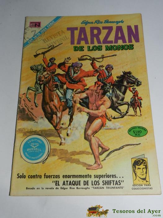 Edgar Rice Burroughs Tarzan De Los Monos N� 264, A�o 1971, Ed. Novaro. 