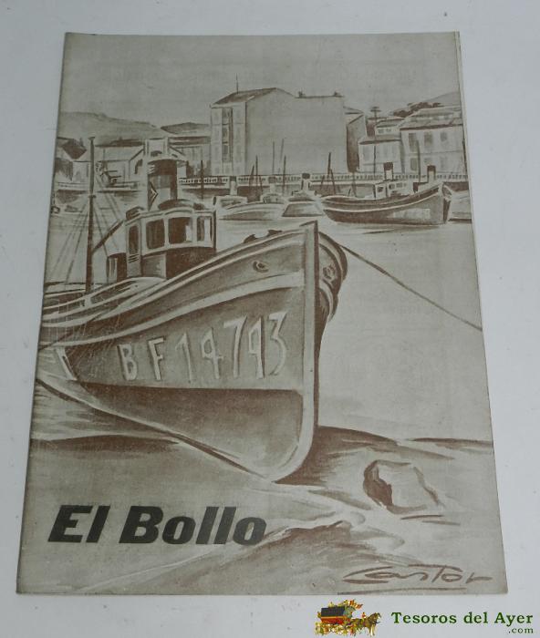 Revista El Bollo, Fiestas De Aviles, 9 De Abril De 1948, Programa De Festejos, Asturias, Con Muchas Fotografias, Tiene Unas 50 Pag. Aprox. Mide 30 X 21,5 Cms.