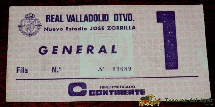 Entrada Real Valladolid D. Nuevo Estado Jose Zorrilla