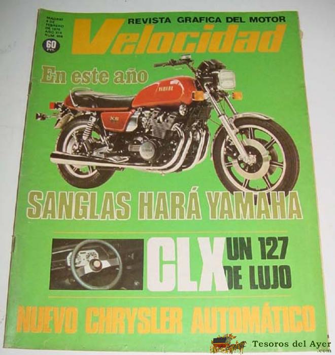 Revistas Coches Motos Y Velocidad