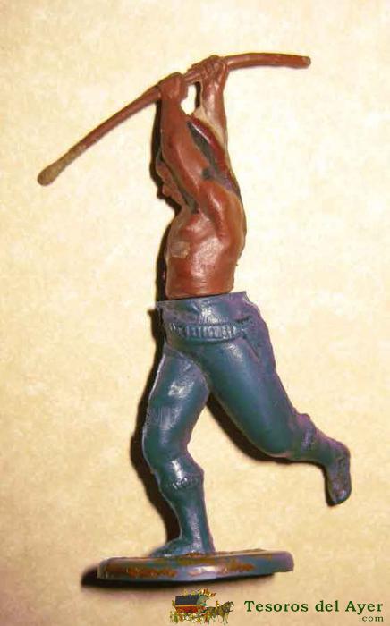 Vintage Cherilea Figurine Pirate Corsaire Toy Soldier Plastic Reamsa
