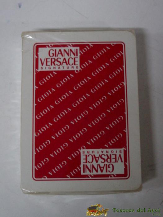 Cards For Game Sealed Gianni Versace Modiano Poker Original