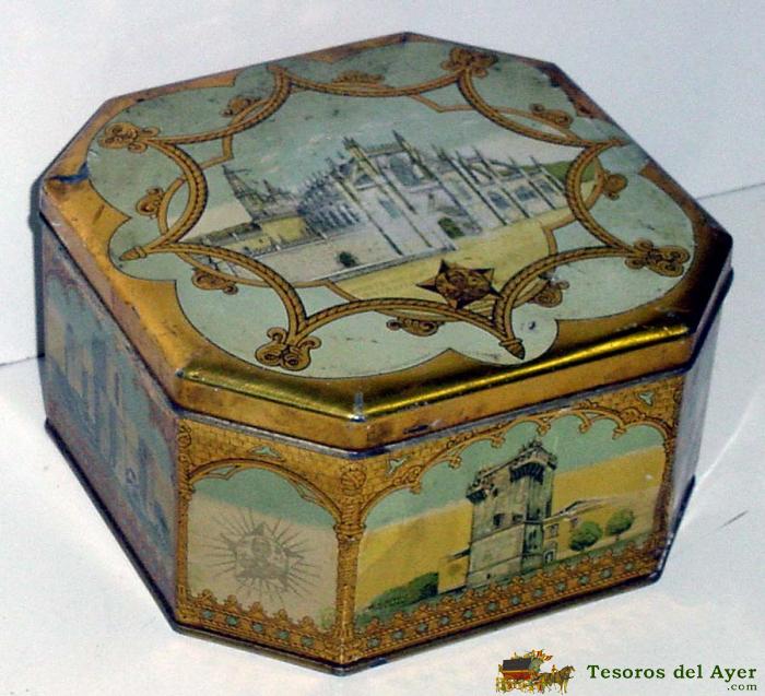 · Old Antique Vintage Tin Box · Old tins boxes