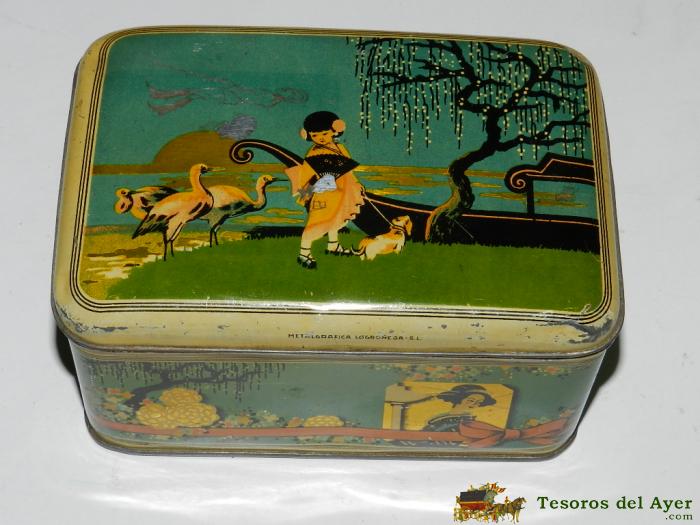 · Old Antique Vintage Tin Box · Old tins boxes